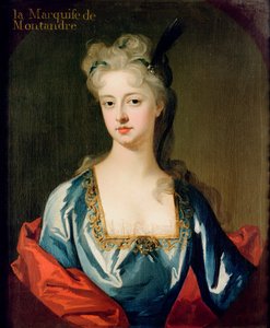 Portrait of Mary Anne Spanheim, Wife of Francois de la Rochefoucauld, Marquis de Montandre