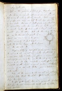 Page from Michael Faraday