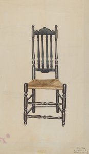 Banister Back Side Chair