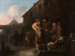 Clothing the Naked by Michael Sweerts