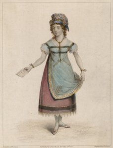 Miss S Booth as Christine in Love in Humble Life