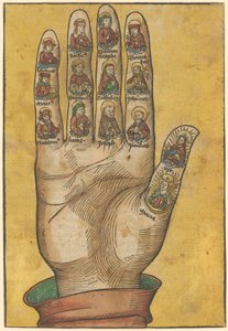 Right Hand of the Credo Hands with Portraits of Saints by Michael Wolgemut