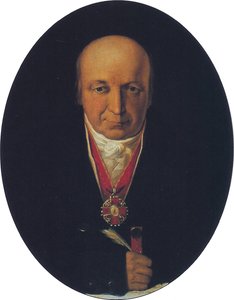 Portrait of Alexander Baranov, Chief of the Russian-American Company, First Governor of Russian Alaska, 1818