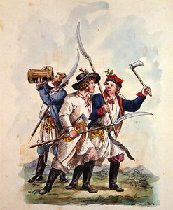 Costumes of the Polish Army after 1700 by Michal Stachowicz