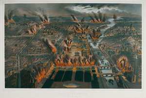The Commune: Paris Burning During the Night of May 24/25 1871