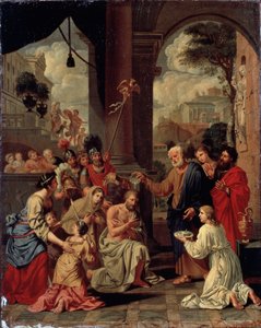 The Baptism of St. Cornelius the Centurion by Michel Corneille the Elder