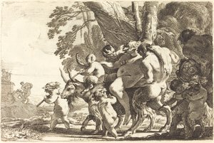 Drunken Silenus by Michel Dorigny
