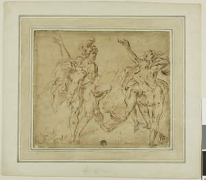 Rape of the Sabines by Michel Joseph Speeckaert