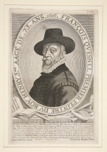 Francois Quesnel (1543-1619), at the age of 73 by Michel Lasne