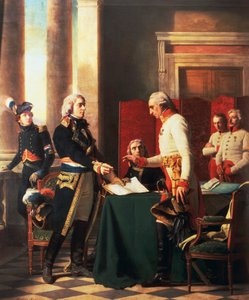 Signing of the Convention of Alexandria after the French victory at the Battle of Marengo, June 15 by Michel Martin Drolling