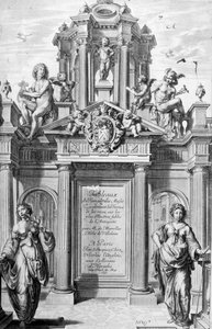 Frontispiece of Tableaux du Temple des Muses, 1655 by Michel de Marolles