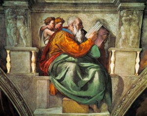 The Prophet Isaiah by Raffaello Sanzio Raphael