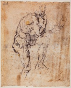 Nude study, copy from Naason