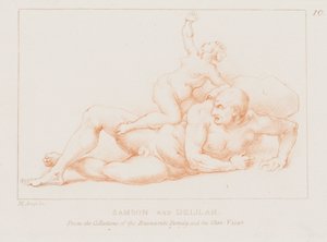 Samson and Delilah by Michelangelo (after) Buonarroti