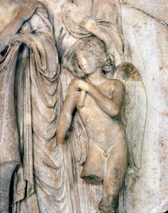 Angel, Venice Marble, Early 16th Century. Funeral Ceremony (Detail) by Michelangelo Buonarroti