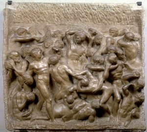 Centaurs Battle by Michelangelo Buonarroti