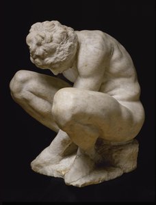 Crouching Boy