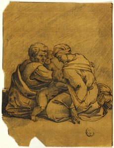 Family Group: Ozias, King of Judah, Nursed by his Mother