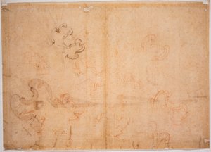 Fortification design for corner gate by Michelangelo Buonarroti
