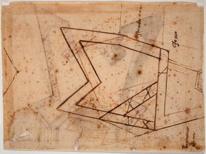 Fortification Plan by Michelangelo Buonarroti