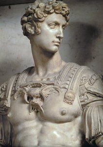 Giuliano de Medici, Duke of Nemours (detail)