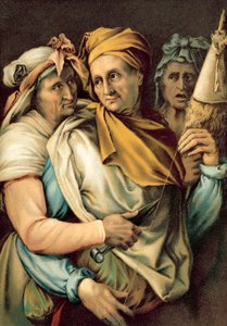 The Parche (chromolitho) by Michelangelo Buonarroti