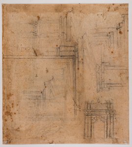 Sketches of Doors and Windows by Michelangelo Buonarroti