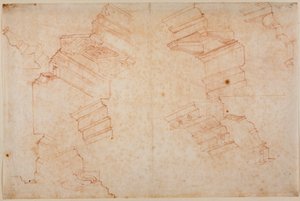 Studies from Roman monuments by Michelangelo Buonarroti