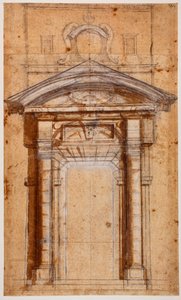 Study for Porta Pia by Michelangelo Buonarroti