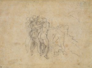 Study for the Last Judgement by Michelangelo Buonarroti