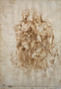 Study of St. Anne, After Leonardo Da Vinci