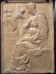 The Madonna of the Stairs by Michelangelo Buonarroti
