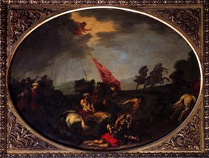 The fall of St Paul by Michelangelo Cerquozzi