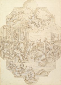 The Martyrdom of Saint Anastasia by Michelangelo Cerruti