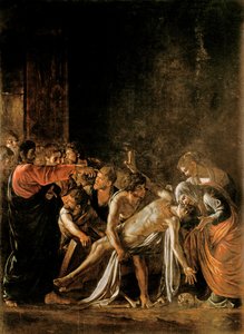 Resurrection of Lazarus by Michelangelo Merisi Caravaggio