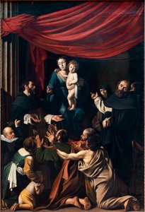 Madonna at the Rosary by Michelangelo Merisi da Caravaggio