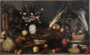 Still Life with Flowers and Fruits