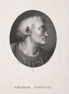 Portrait of Amerigo Vespucci by Michele Bisi