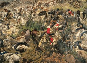 The Battle of Dogali (detail)