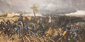 The Battle of San Martino by Michele Cammarano