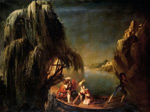 The Departure of the Betrothed by Michele Fanoli