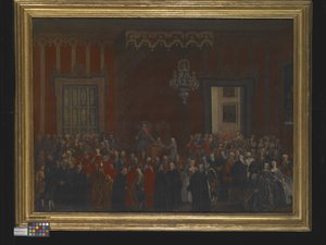 A Civil Ceremony On The Accession Of Ferdinand IV To The Throne Of Naples In 1759 by Michele Foschini
