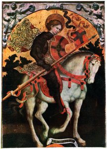 St Chrisogonus by Michele Giambono