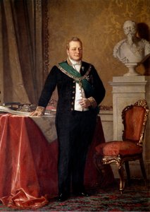 Portrait of Camillo Benso, Count of Cavour by Michele Giordigiani