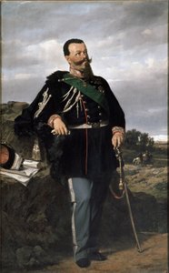 Portrait of Victor Emmanuel II, first king of Italy by Michele Gordigiani