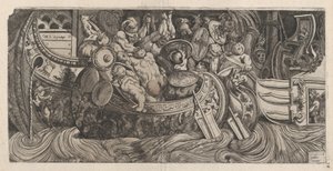 Speculum Romanae Magnificentiae: Naval Battle by Michele Lucchese