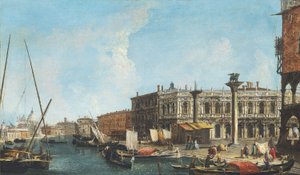 Entrance to the Grand Canal in Venice by Michele Marieschi