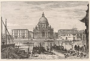 Views of Venice: S. M. Della Salute by Michele Marieschi