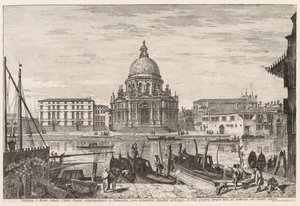 Views of Venice: S. M. Della Salute by Michele Marieschi