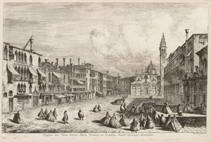 Views of Venice: S. Maria Formosa by Michele Marieschi